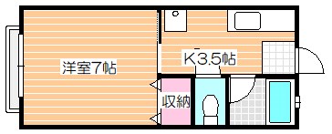 ジュネス行徳 間取り図