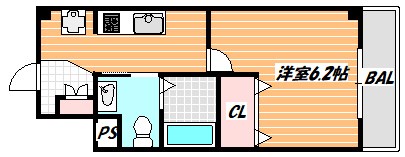 ＣｈｏｕＣｈｏｕ（シュシュ） 間取り