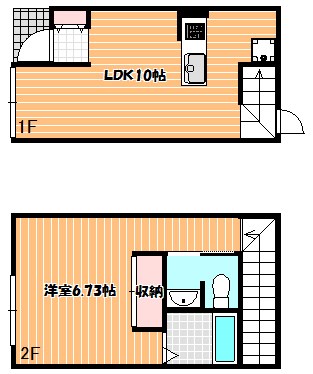 カーザ・カスターニャⅣ 間取り