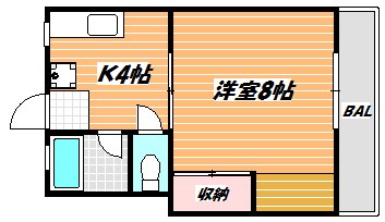 第３サンハイツ 間取り図