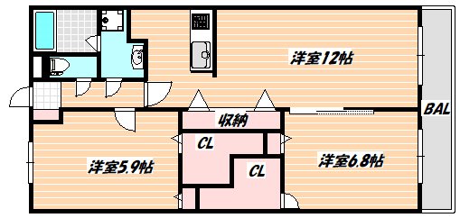 grandjute（グランジュテ） 間取り