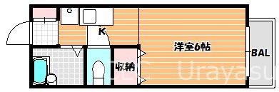 メゾンプレミネンス 間取り図