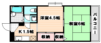 ヴィンテージ鶴見Ⅰ 間取り