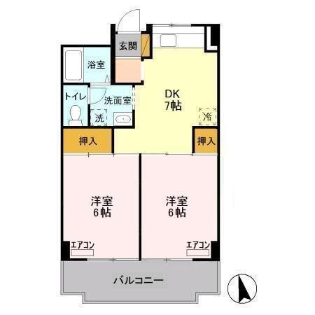 メゾンラフォーレ 間取り