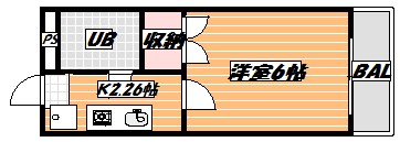 JLBグランエクリュ浦安 間取り図