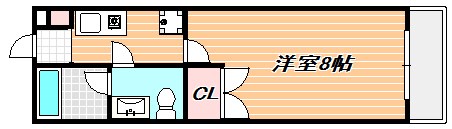 クレオ舞浜Ⅲ 間取り