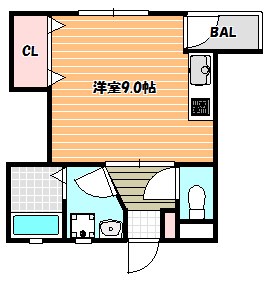 ＳＡＲＩＯ－Ｍ 間取り図