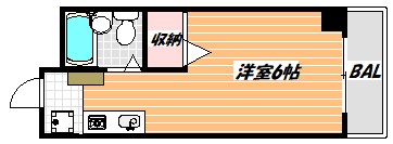 サンブライト１８ 間取り図