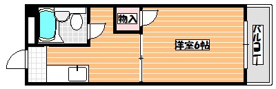 ハイツＨＩＲＯ 間取り図