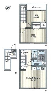 ミハス浦安 間取り図