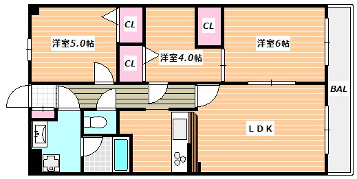 浦安エルエスビル 間取り