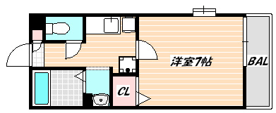 クライン・プラッツ  間取り図