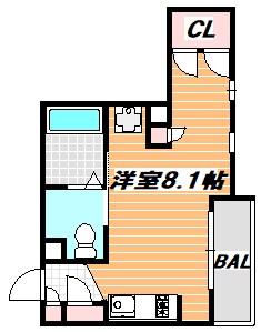 セスタ舞浜 間取り図