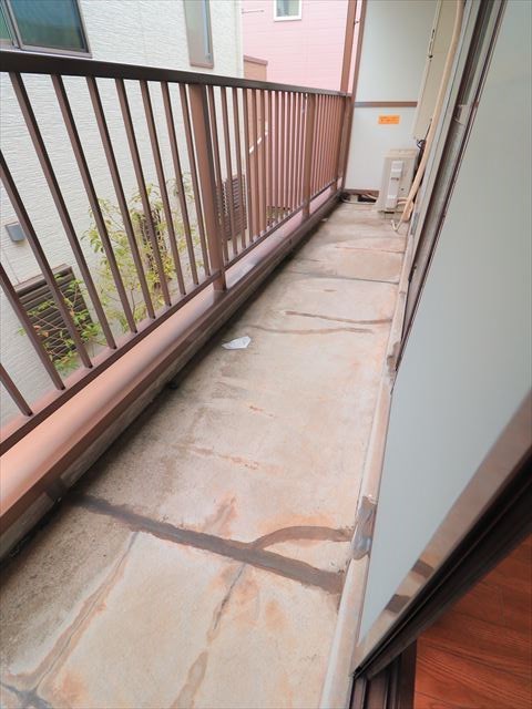 クイーンハイツ ベランダ