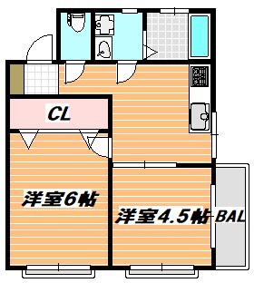 タツミコーポ 間取り図