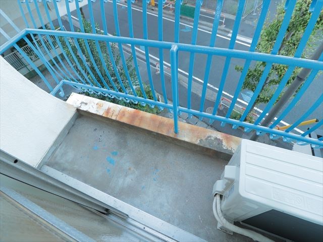 タツミコーポ ベランダ