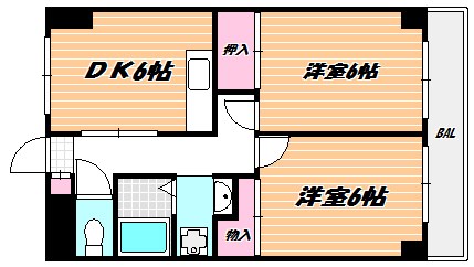 メンション・ロータス 間取り図