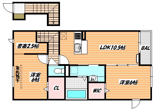 メゾン・ヴィオレット 間取り図