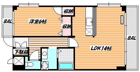 ヴェールフォート 間取り図