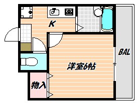 エスポワール　シンエイ 間取り