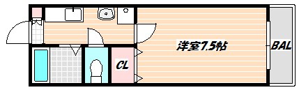 千葉県船橋市栄町１丁目 間取り
