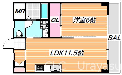 マンショングレート慶  間取り図