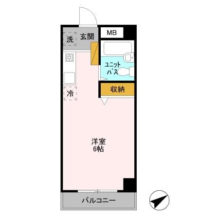 サンブライト１８ 間取り