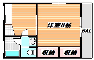 ハイネス加納 間取り