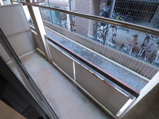ハイネス加納 ベランダ