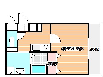 Clar Blanc (クレールブランカ) 間取り