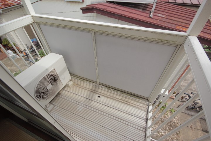 ハイツヨシノ ベランダ