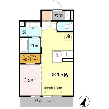 イリヴェール東ヶ丘 間取り