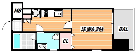 アゼスト浦安ステーション 間取り図