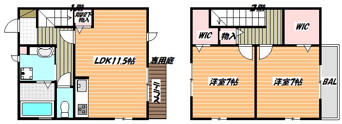 アーキタイプマイハマ（archetypeMAIHAMA)  間取り図