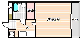 パレ　ドゥユー 間取り図