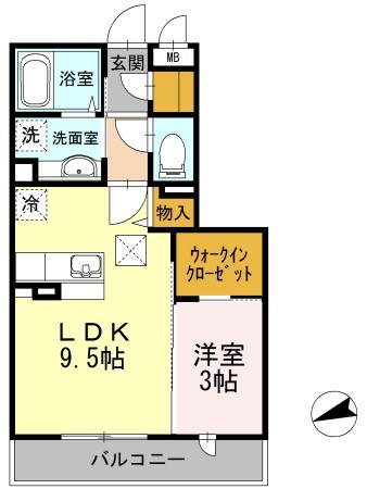 ディアコート 間取り