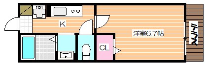 VILLETTA　TOKYO　BAY 間取り図