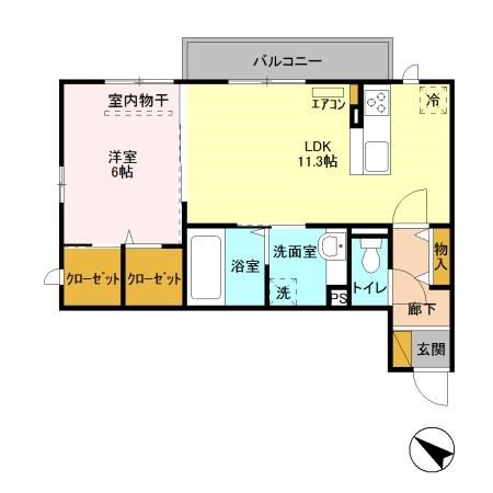 ホワイトコーストポロ 間取り図