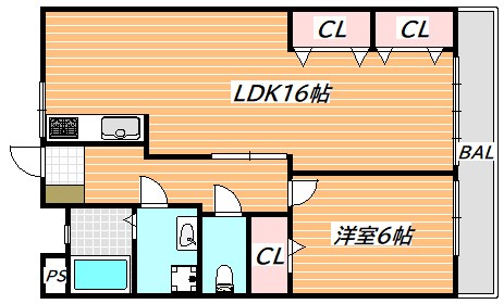 ハイツエレファント 間取り図