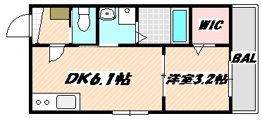 千葉県船橋市湊町１丁目 間取り