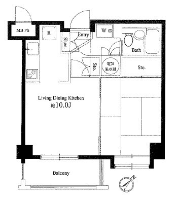 つくば５号館 間取り図