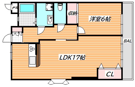 ハイツエレファント 間取り図