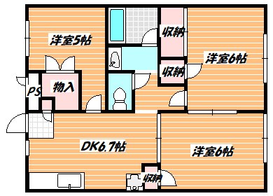 カーサグランデ東野 間取り