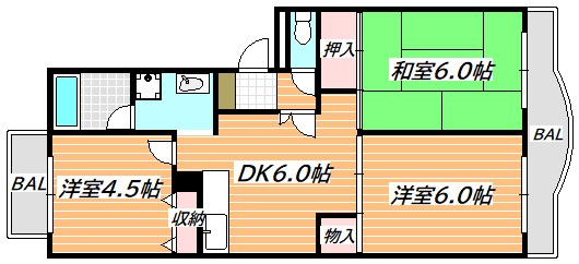ガーデンタウンウェーブ 間取り