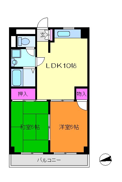 第１１むさしマンション 間取り