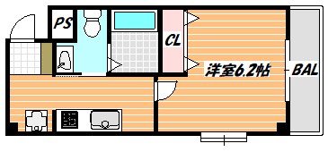 Gelatoni浦安 間取り図