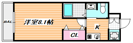 サンフィット 間取り図