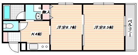 ラシィーヌ吹割 間取り