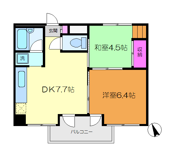 グランドールコボリ 間取り