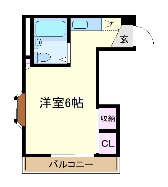 グランデュール高橋 間取り図